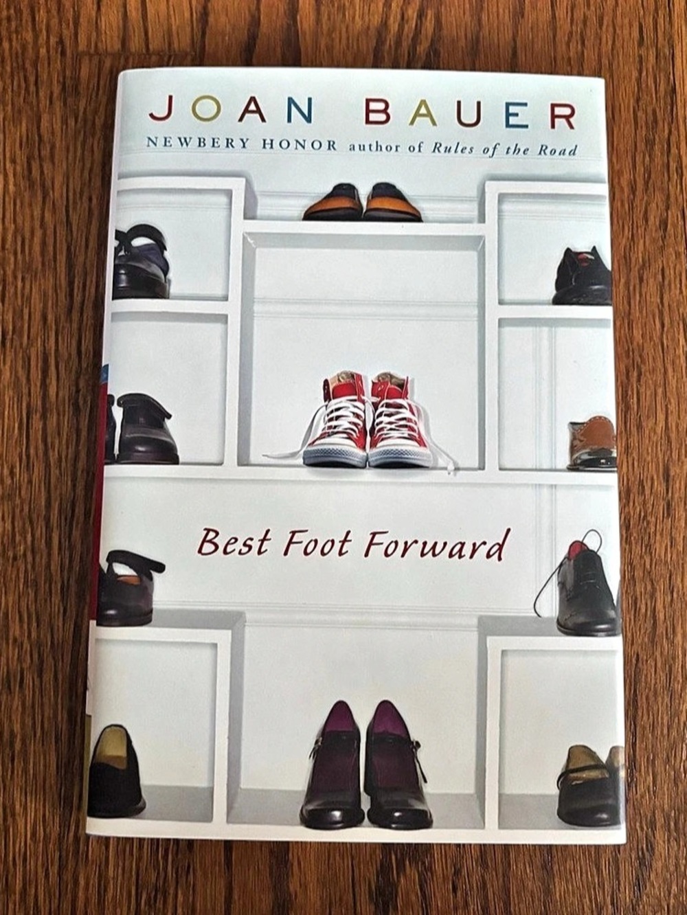 Best Foot Forward by Joan Bauer - Hardcover Book